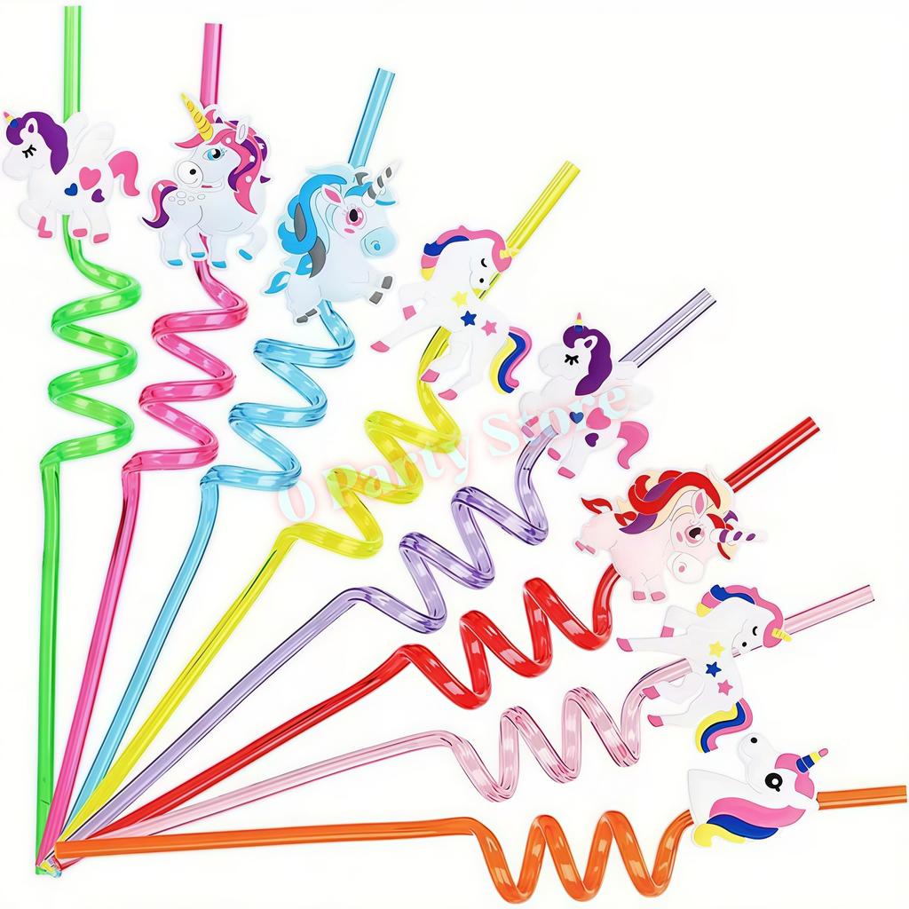 Kids Girls Unicorn Birthday Party Decoration Tableware Kit Plate Cup Unicorn 3D Balloons Party Favors Baby Shower Supplies Gifts