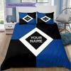 Custom Name HSV Bedding,Quilt Set Quilt Cover Pillowcase Home Birthday Gift(1 * duvet cover + 2 * pillowcase, without core) -HE71