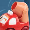 4Pcs/Set Toddlers Pull-Back Car Toys Baby Push And Go Toy Cars Friction Powered Mini Dump Truck Lift Truck Mixer Trailer Construction Vehicle Toys