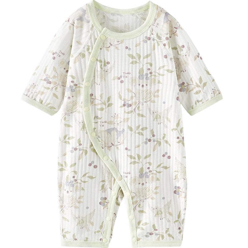 TONGTAI Infant Summer Pure Cotton Romper 73cm