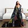 Guns N Roses Band  Super Soft Blanket  Travel Plush Throw Blanket Graphic Couch Chair Flannel Bedspread Sofa Bed Cover
