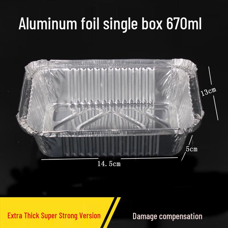 

Homeglen Disposable Aluminum Foil Containers with Lids