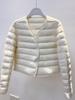 New women's long-sleeved down liner coat with light and thin warm V-neck liner