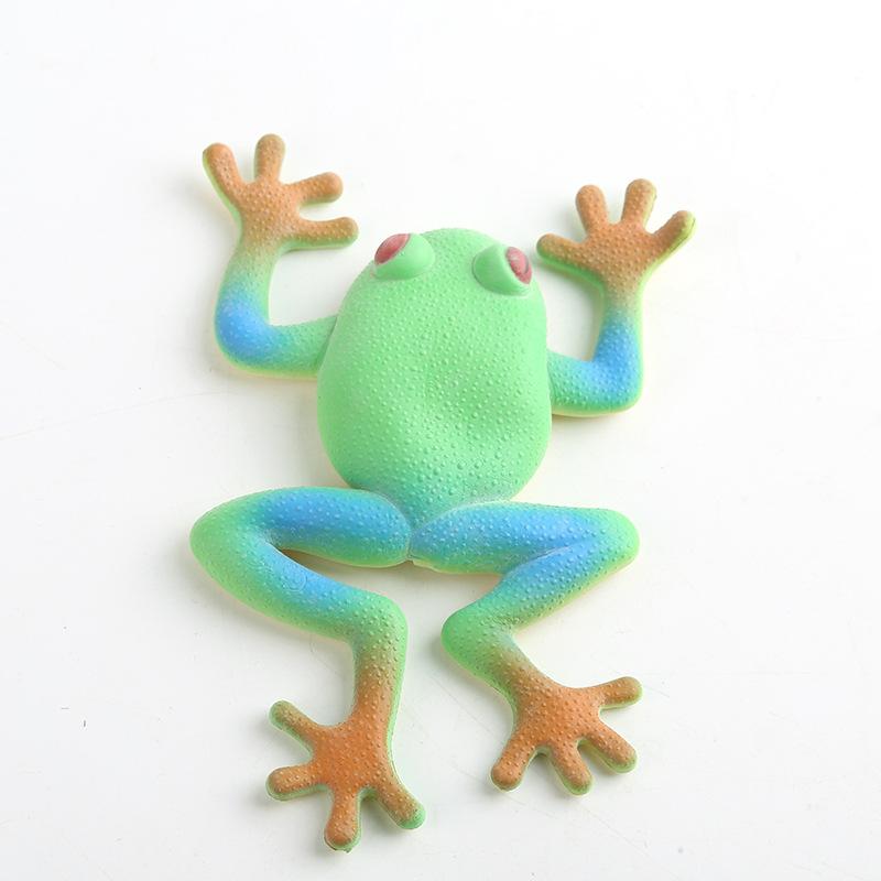 

Plush Rubber Simulation Frog Prank Plaything Tricky Stress Ease Tactile Play Fake Frog Model Funny Joke Prop Gift For Toddlers Kids