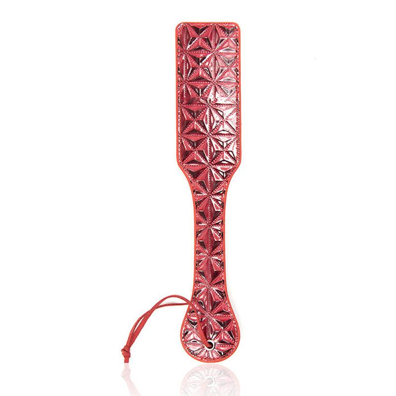 Diamond Pattern Flog Spank Paddle Horse Whip Beat Submissive For Horse Training