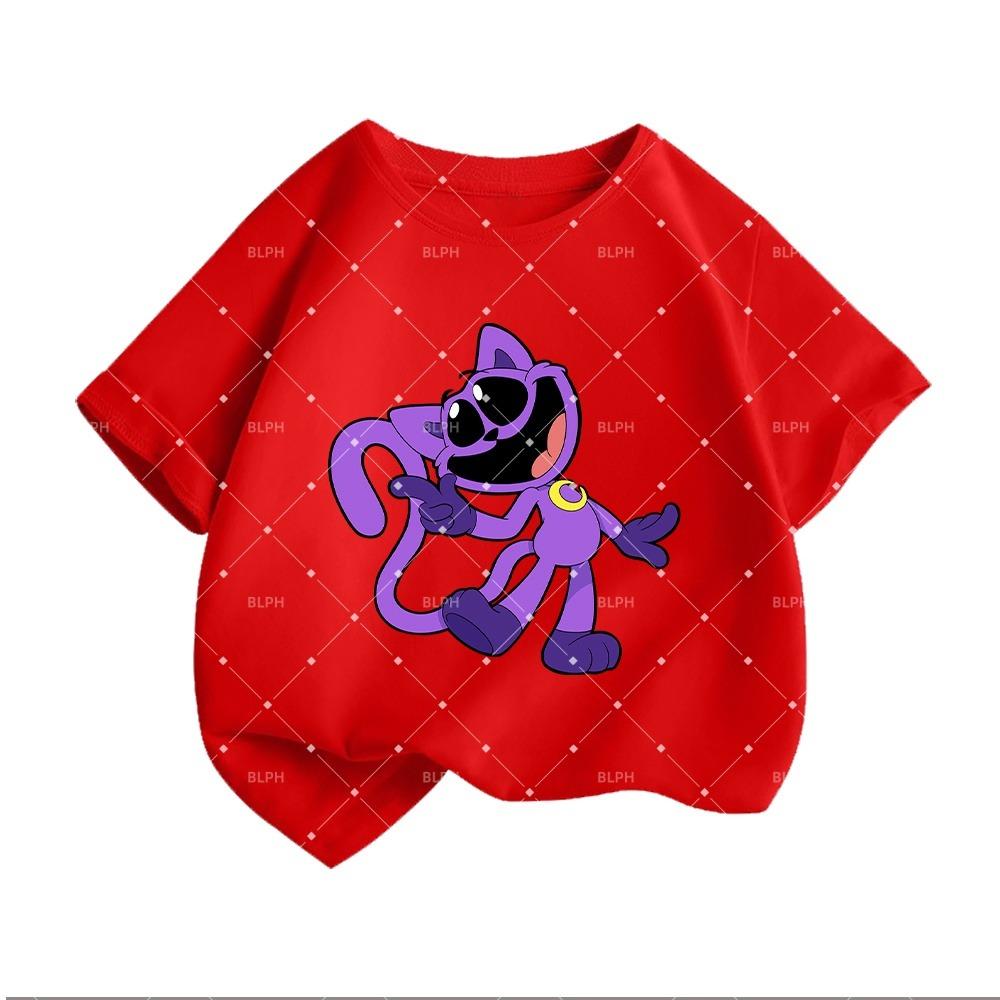 Cute Poppy Playtime Style Kids T-Shirt with Adorable Robot Design, Perfect for Zara Kids Lovers