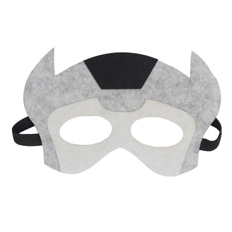 Măști de ochi din pâslă cu supereroi Marvel pentru Ziua Copilului: Omul Păianjen, Omul de Fier, Căpitanul America, Thor, Batman
