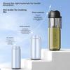 Magnetic Tea Separation Cup: Large Capacity, Portable, Men's & Women's Sports Water Bottle