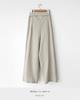 Casual Office Wide Leg Pants Army [JINJUDUO] Women's Pants, Lace-up, Plain, Casual, (L, Green)