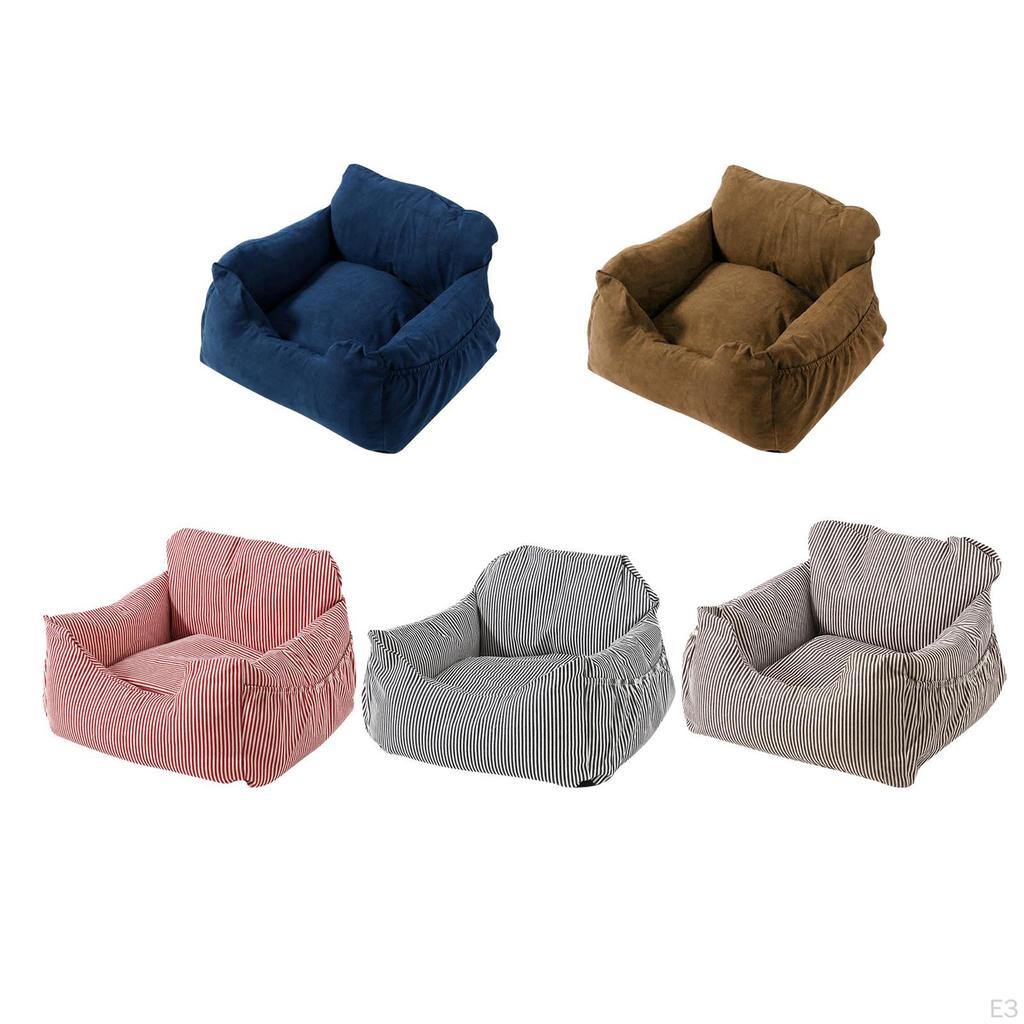 Dog Car SUV Seat Pet Bed with Fixed Strap Lightweight Durable Multipurpose Easily Install