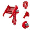 Bike Phone Holder Cell Mount Multiple Angles 720 Rotatable Handlebar Mounting Shockproof for