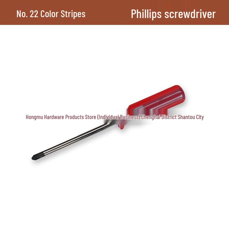 Crystal Clear Magnetic Phillips/Flathead Screwdriver for Electronics, Appliances, and Toys