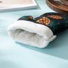 Christmas Microwave Oven Gloves Kitchen Household Anti-scalding Baking Christmas Gloves Thickened Heat Insulation Oven Gloves Set