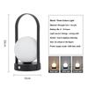 Portable Modern Nordic 5V Night Light Table Lamp Minimalist Body Metal for Bedroom Home Outdoor Camping Decoration Custom DC