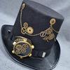 Steampunk Hat Steampunk Traveler Hat Gothic Punk Top Hat For Men With Goggles