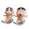 Kawaii Cute Crayon Shin Chan Anime Handmade Mini PVC Cartoon Ornament Desktop Decoration Birthday Gift