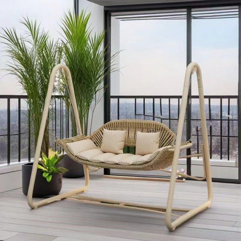 Double Person Indoor/Outdoor Hammock Swing Chair for Garden or Balcony