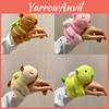 Cute Capybara Plush Doll Wrist Ring Soft Stuffed Animal Toy With Random Colors