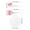 Hair Coloring Tool Kit Including Mixing Bowls And Brushes Perfect For Home Use Designed For Hair Stylists 3 Sets