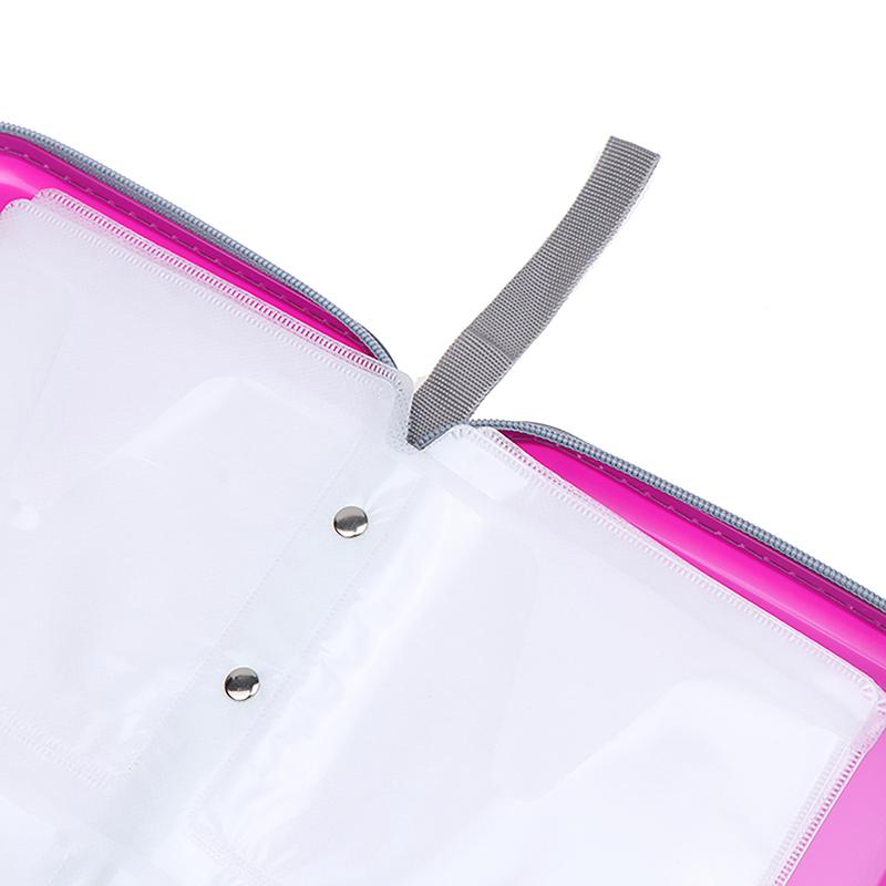 80Sheets Cd Dvd Carry Case Cover Disc Storage Holder Cd Sleeve Wallet Album Hard Box Plastic Cd Pack Disc Dvd Disc Pack
