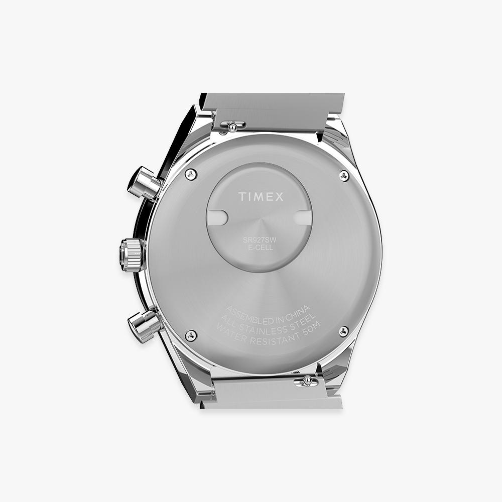 TIMEX Q Timex Chronograph Subdial Metal Watch 40mm TW2Y36200