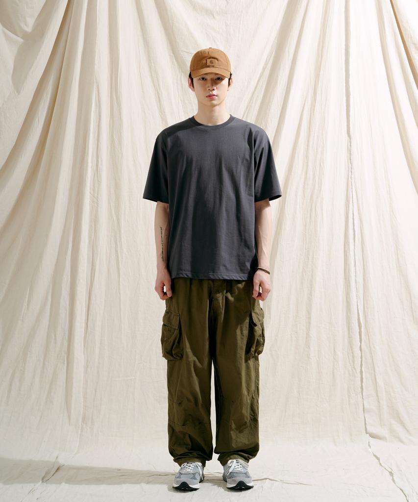 JEMUT Weekly C/P Cool Standard Short Sleeve T-Shirt Dark Gray Sost2556