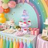 Unicorn Cupcake Stand Birthday Party Decor Kids Girls Wedding Birthday Party Favors Unicorn Dessert Holder Supplies Baby Shower