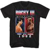 Camiseta para Hombre del Evento Principal de la Película Rocky III Rocky VS Clubber 1982