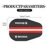 2PCS Carbon Fiber Pattern Car Rearview Mirror Rain Eyebrow Visor For Skoda Octavia Mk1 Mk2 Mk3 Rapid Kodiaq Karoq Fabia Kamiq vhzk70