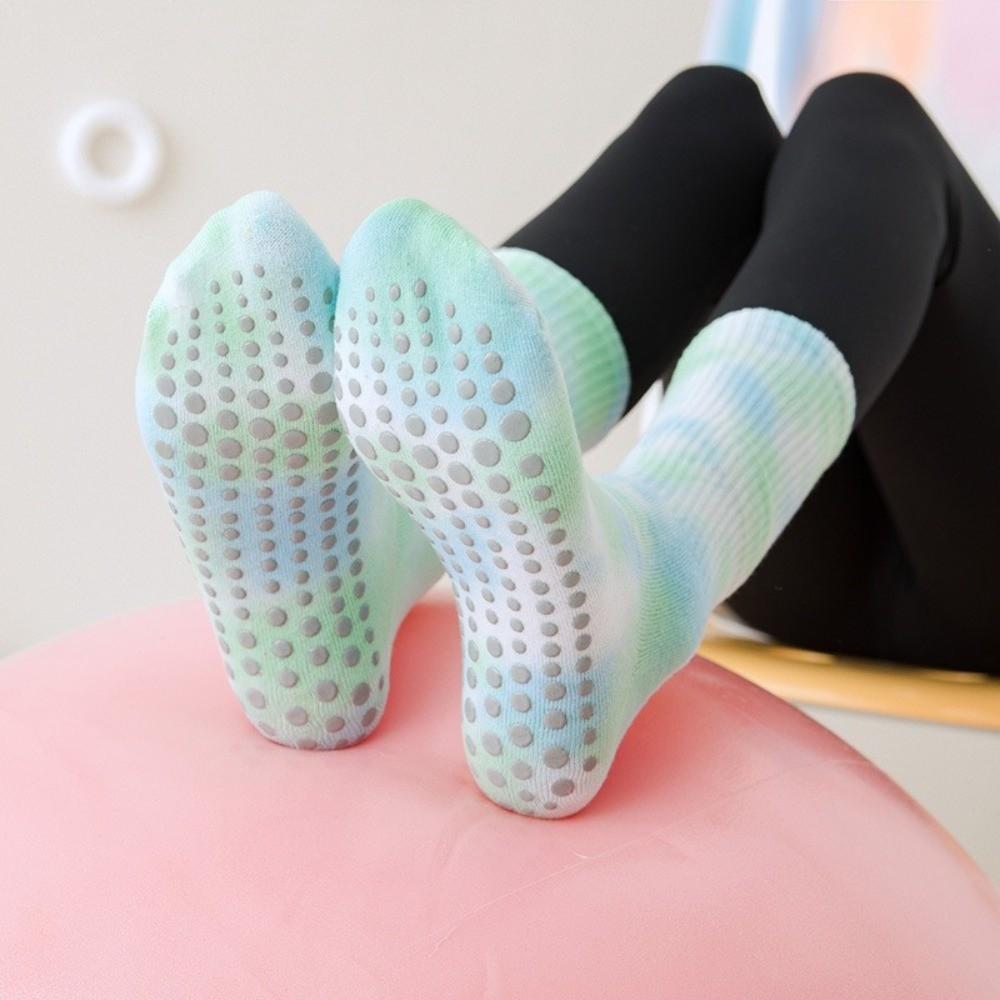 Colorful Yoga Pilates Socks Cotton Floor Socks Fashion Compression Socks Dance Fitness Training