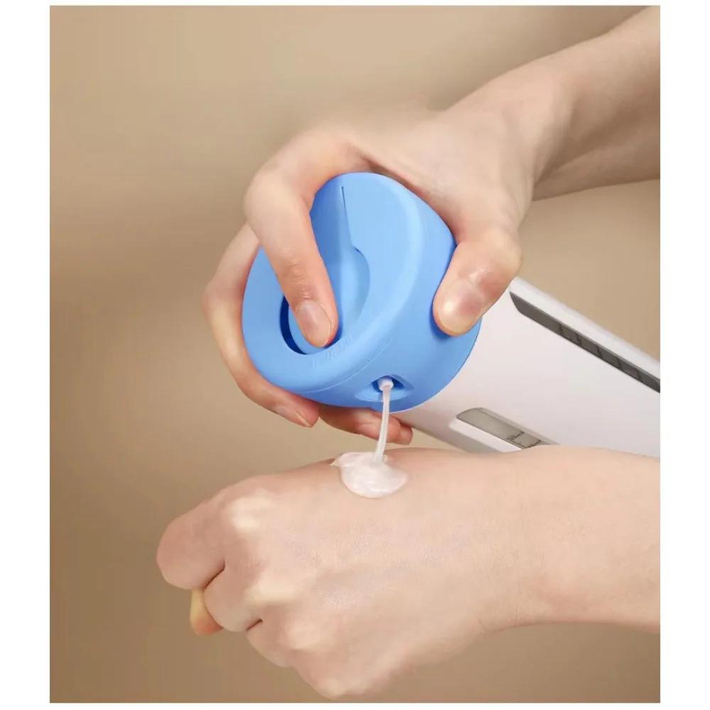 4 in 1 40ml Portable Travel Liquid Dispenser Bottle Empty Sub-bottle Press Container Bottles Perfume Shampoo Conditioner Lotion