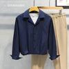 Fashion Turn-down Collar Simple Comfortable Versatile Selling Summer Hot Selling Men's Clothing Comfortable Stripe Long Sleeve
