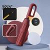 Automatic Open Close Compact Umbrella Creative Ring Buckle Windproof 10-Rib Umbrella UV Protection Sun for Summer Folding UPF 50+ Reinforced