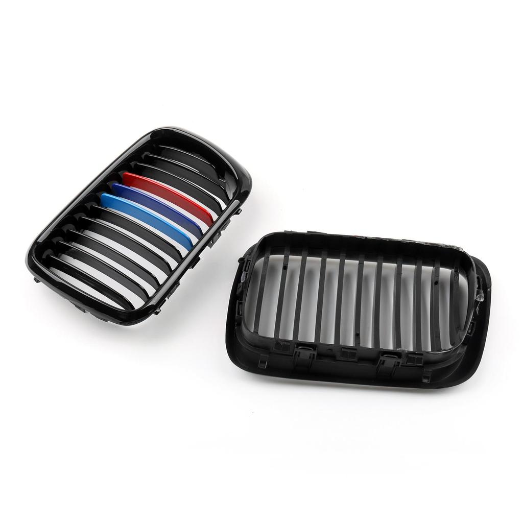 Front Ersatz Glänzend Schwarz M Farbe Nierengitter Für BMW E36 1997-1999