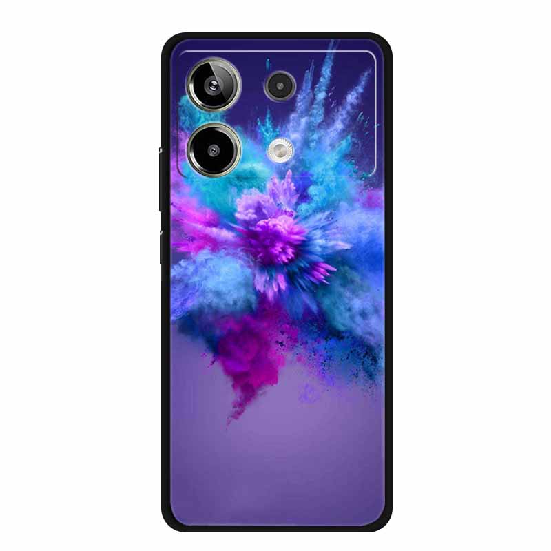 For Redmi Note 13R Pro Case Animals Soft Silicone TPU Phone Cases Back Cover For Xiaomi Redmi Note13R Pro Wolf Protector fundas