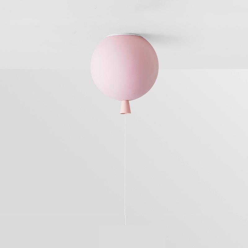 Children's Princess Room Ceiling Lamp - Creative Balloon Design for Bedroom, Balcony, Colored Kindergarten, or Playground Décor