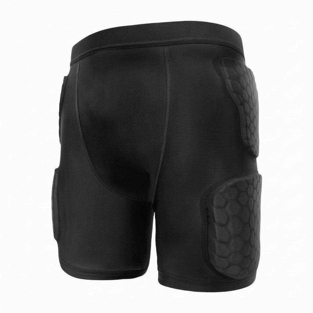 Safety Padded Compression Shorts Elastic for Football