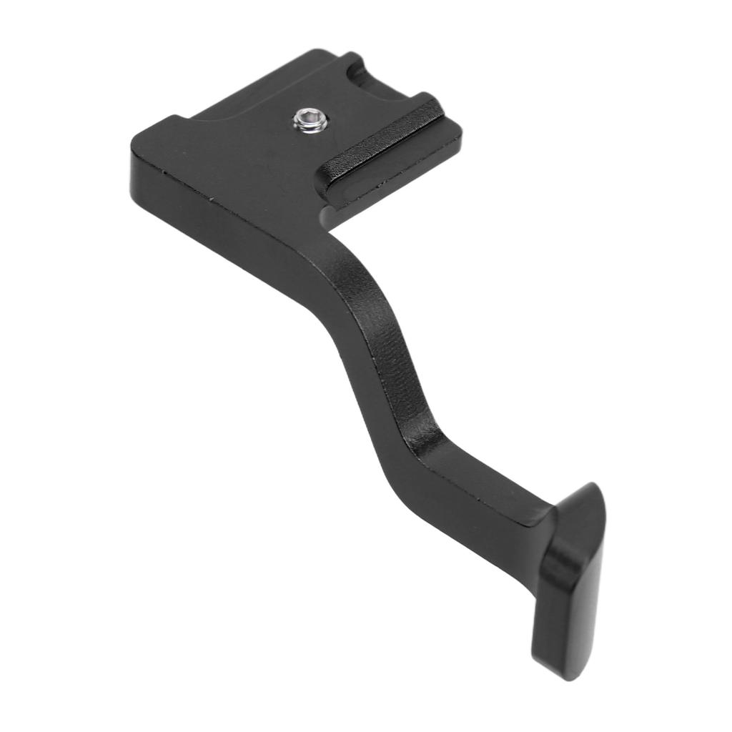 Camera Thumb Grip Hot Shoe Thumb Up Rest Hand Grip Aluminum Alloy for Fuji XT10 XT20 Camera(Black )