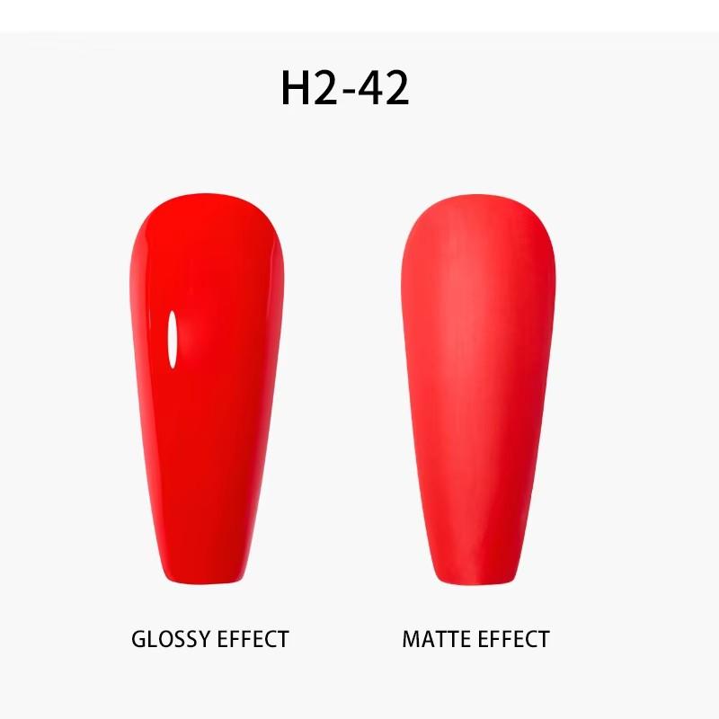 BEAU COLOR 8ML Nail Gel Polish High Pigment UV/LED Color Gel for Nail Art Design and Home DIY Manicure