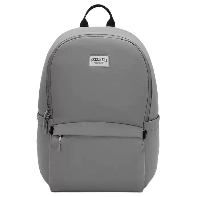 Skechers 19.6L Water-Resistant Large Capacity Nylon Backpack Unisex Backpack Shark-Gray L226U075-00MM Shark Gray