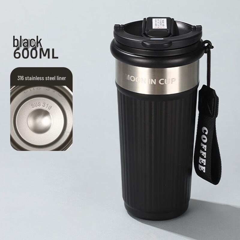 OLOEY Portable Insulated Stainless Steel Coffee Mug