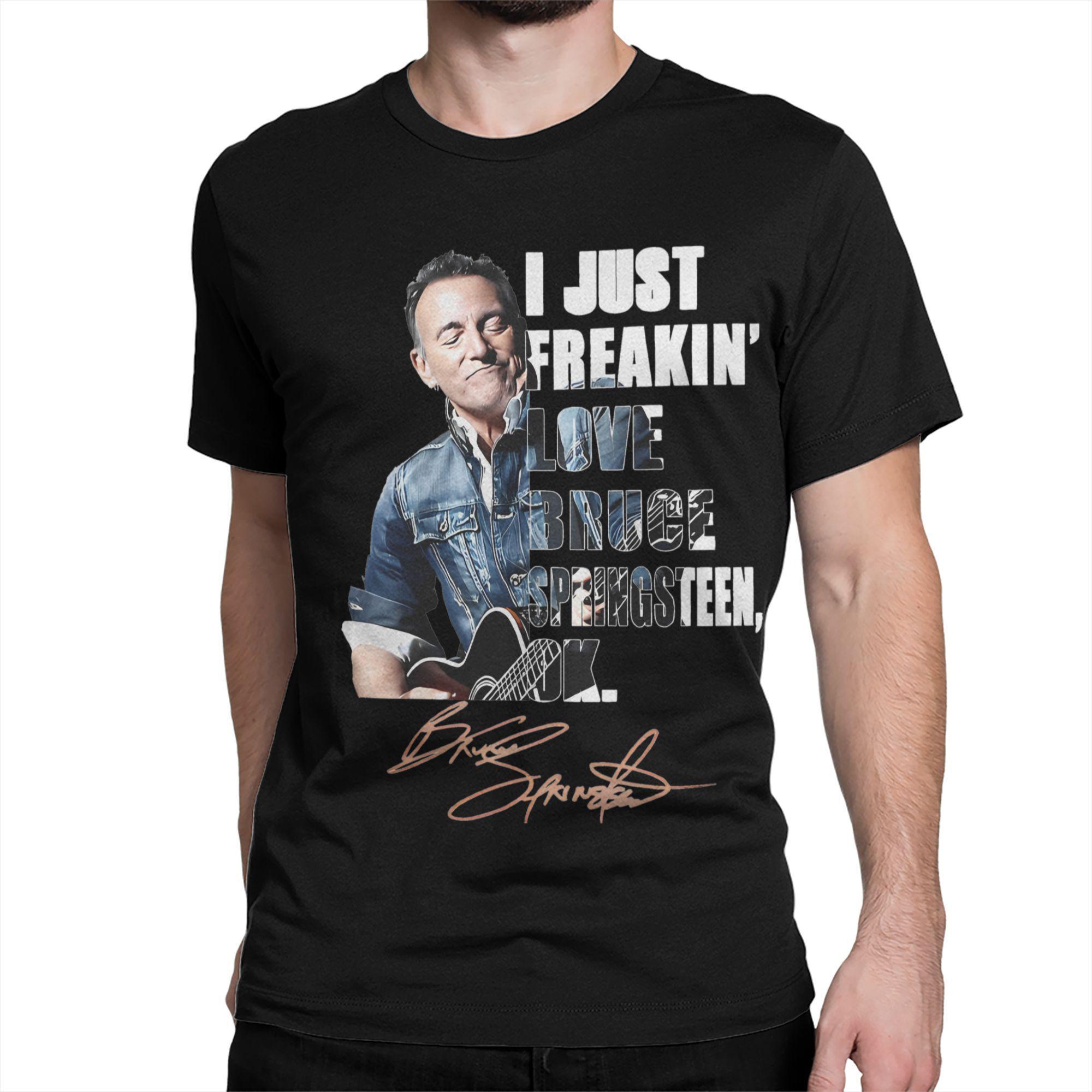 

Bruce The E Street Band Springsteen Thunder Road T Shirts Men Women s Pure Cotton Funny T-Shirt Tee Shirt Clothing Gift Idea 4XL