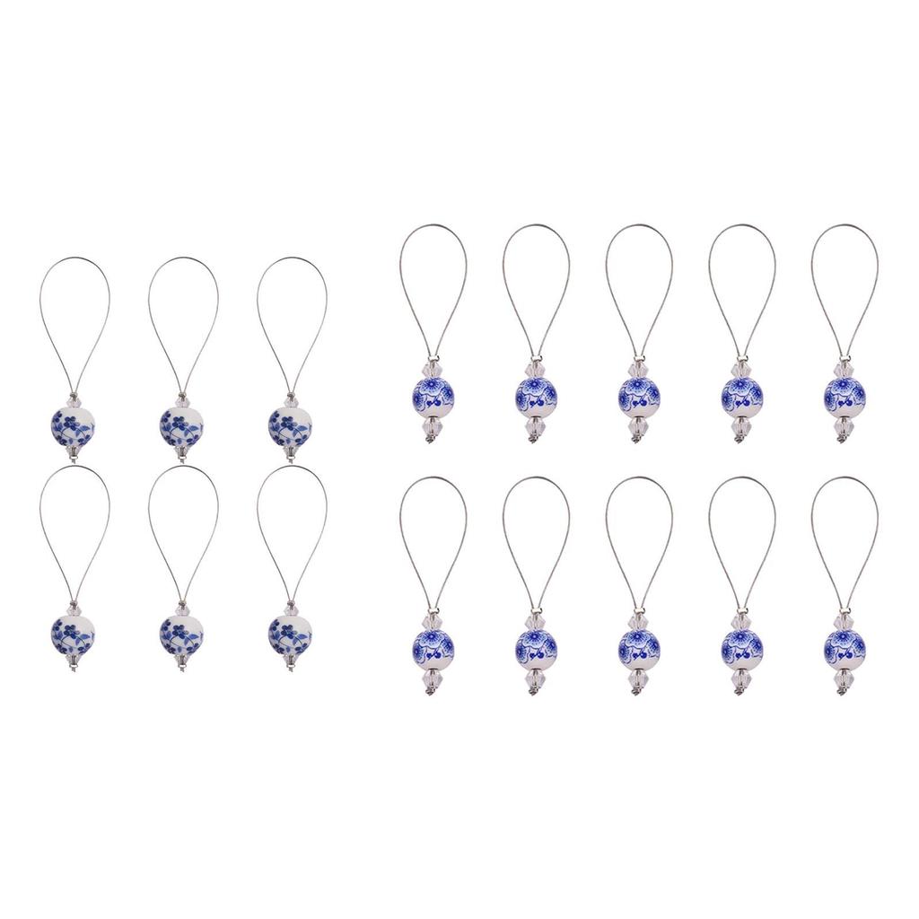 Knitting Stitch Markers Locking Stitch Markers Handmade Removable Crochet Marker Ring Clip for Weaving Crochet Sewing Supplies