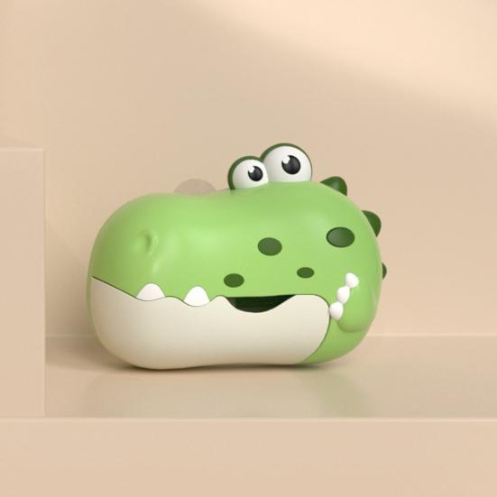 Dinosaur Bath Bubble Machine for Toddlers Automatic Bathtub Toys Bubble Maker Fun