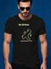 Summer Tshirt with Trekking Lock Design - Crew Neck Short...