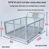Lianzhicheng Collapsible Warehouse Mesh Utility Cart