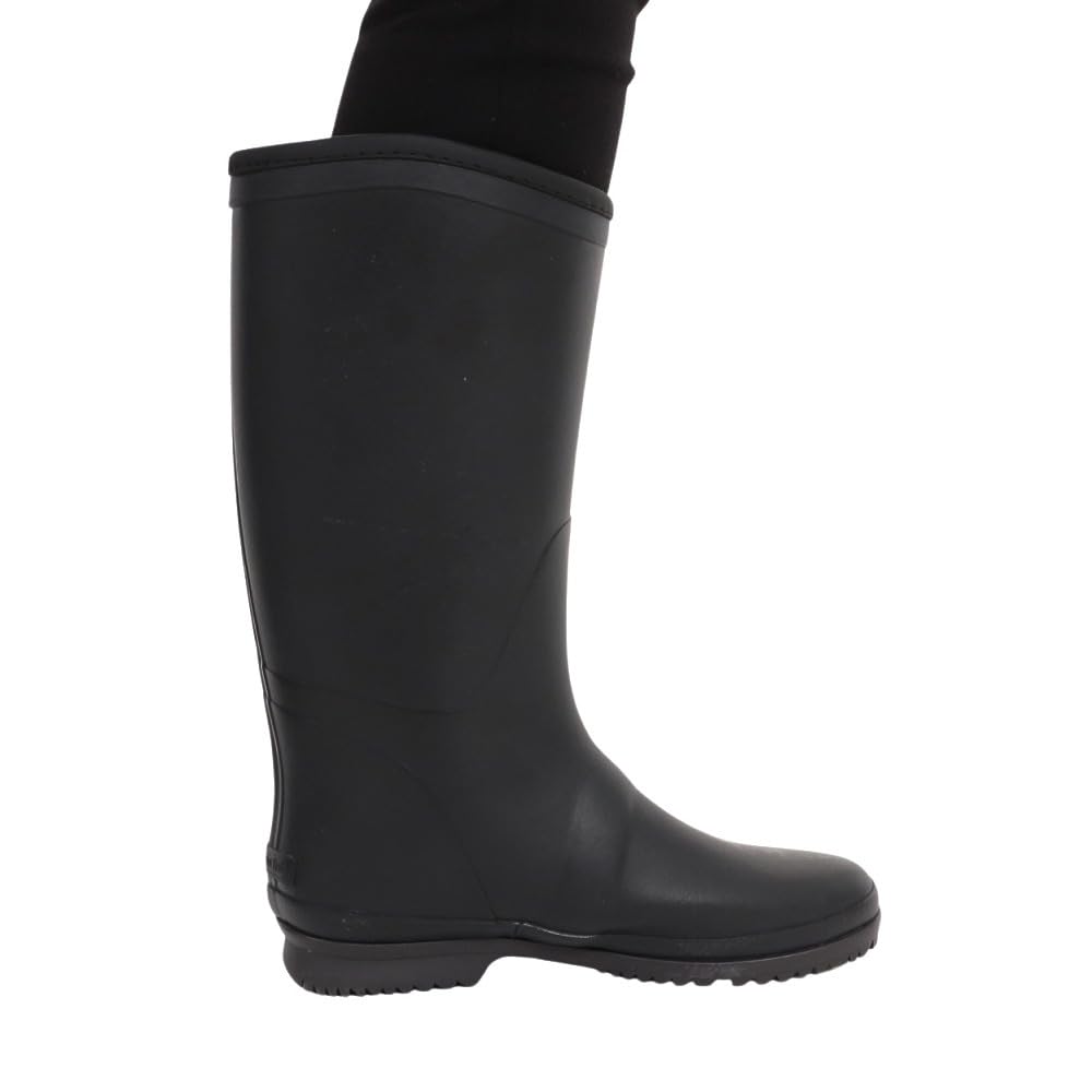 Moonstar MF FG07RL Rain Size 2E Women's Boots, Black, 24.0 Cm,