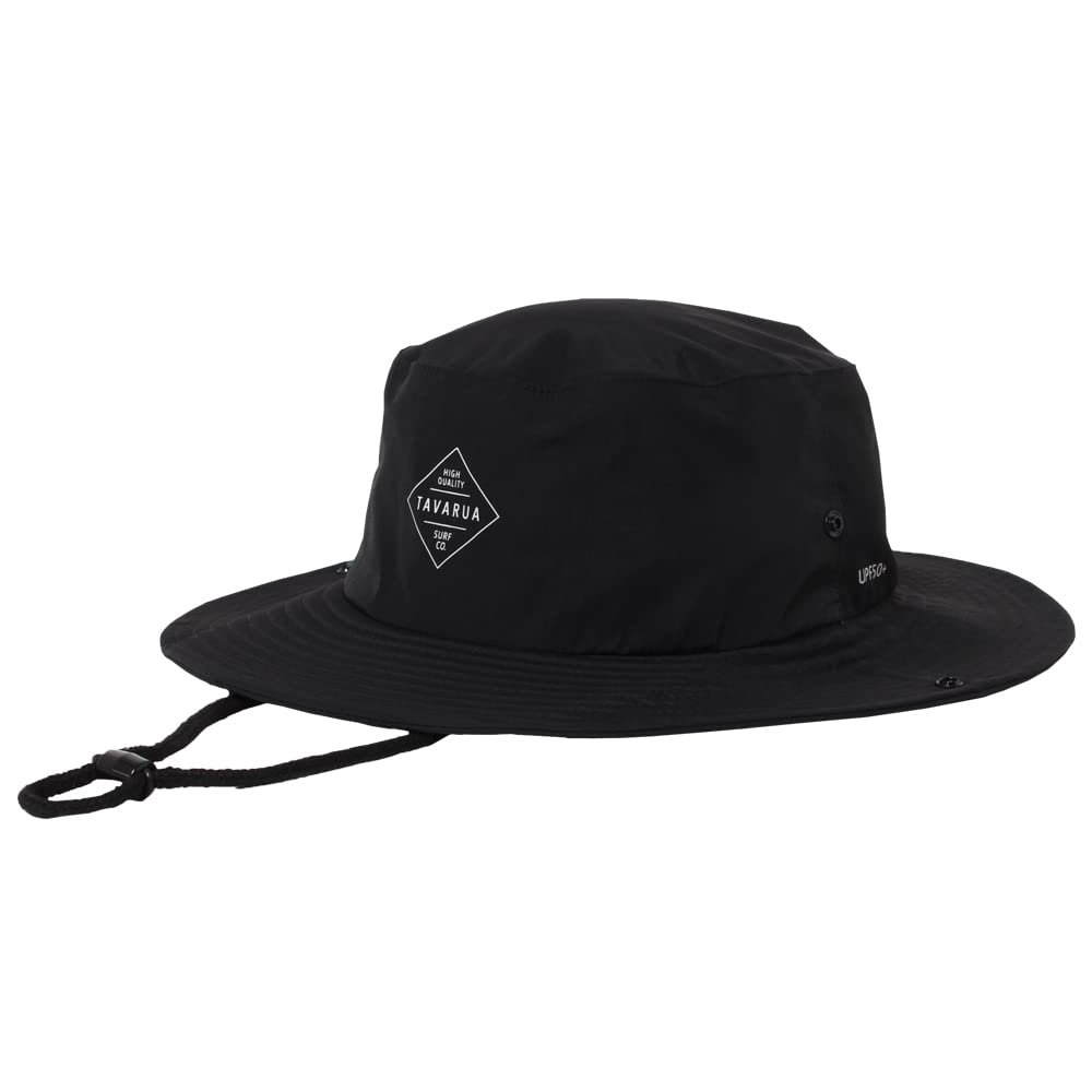 Tabarua Water Proof Surf Hat UV for Men and Perfect for Outdoor Marine and Mountain Free Black TM2005, Waterproof, Breathable, Protection, Unisex,