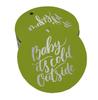 Inkdotpot Real Gold Foil Baby It's Cold Outside Baby Shower Tags Favor Hang Paper Tags 100