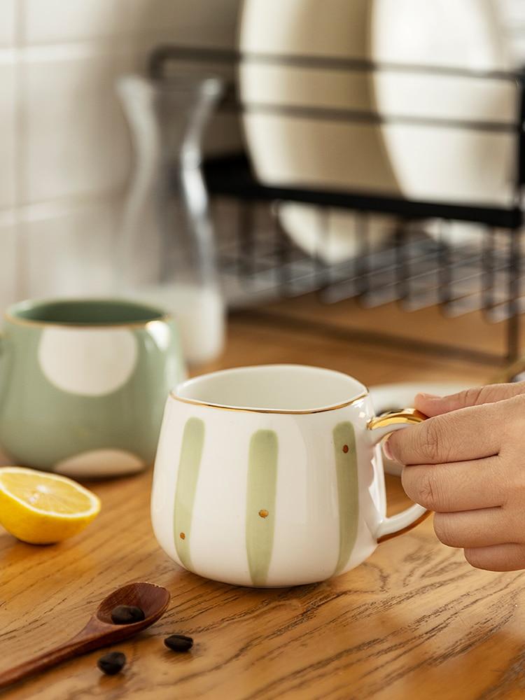 Light Luxury Simple Nordic Coffee Milk Couple Cups